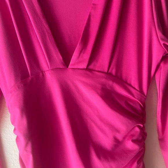 Halife Vibrant Pink Dress - Picture 5 of 7